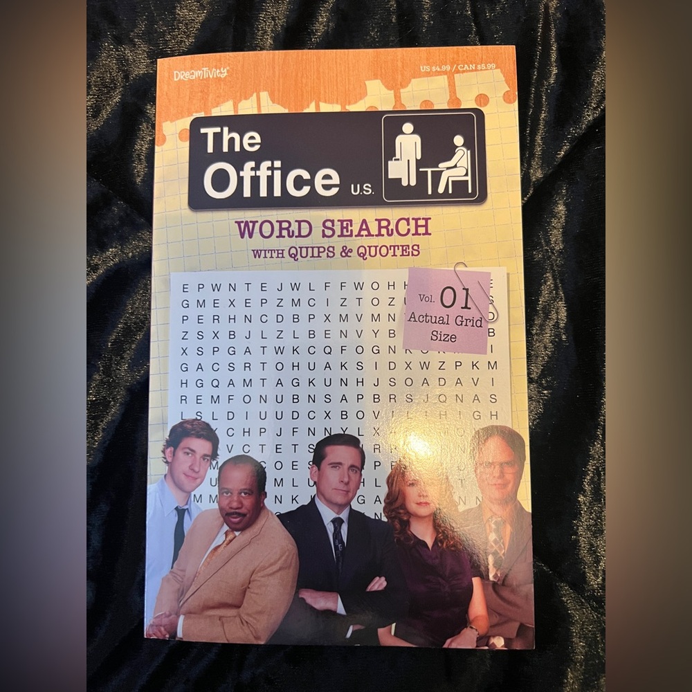 NWT The Office Word Search Puzzle Book